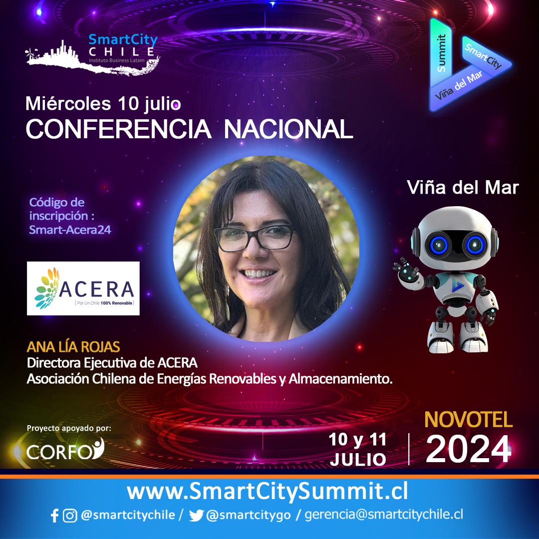 Smart City Chile 2024 - ACERA A.G. - Asociación Chilena de Energías ...