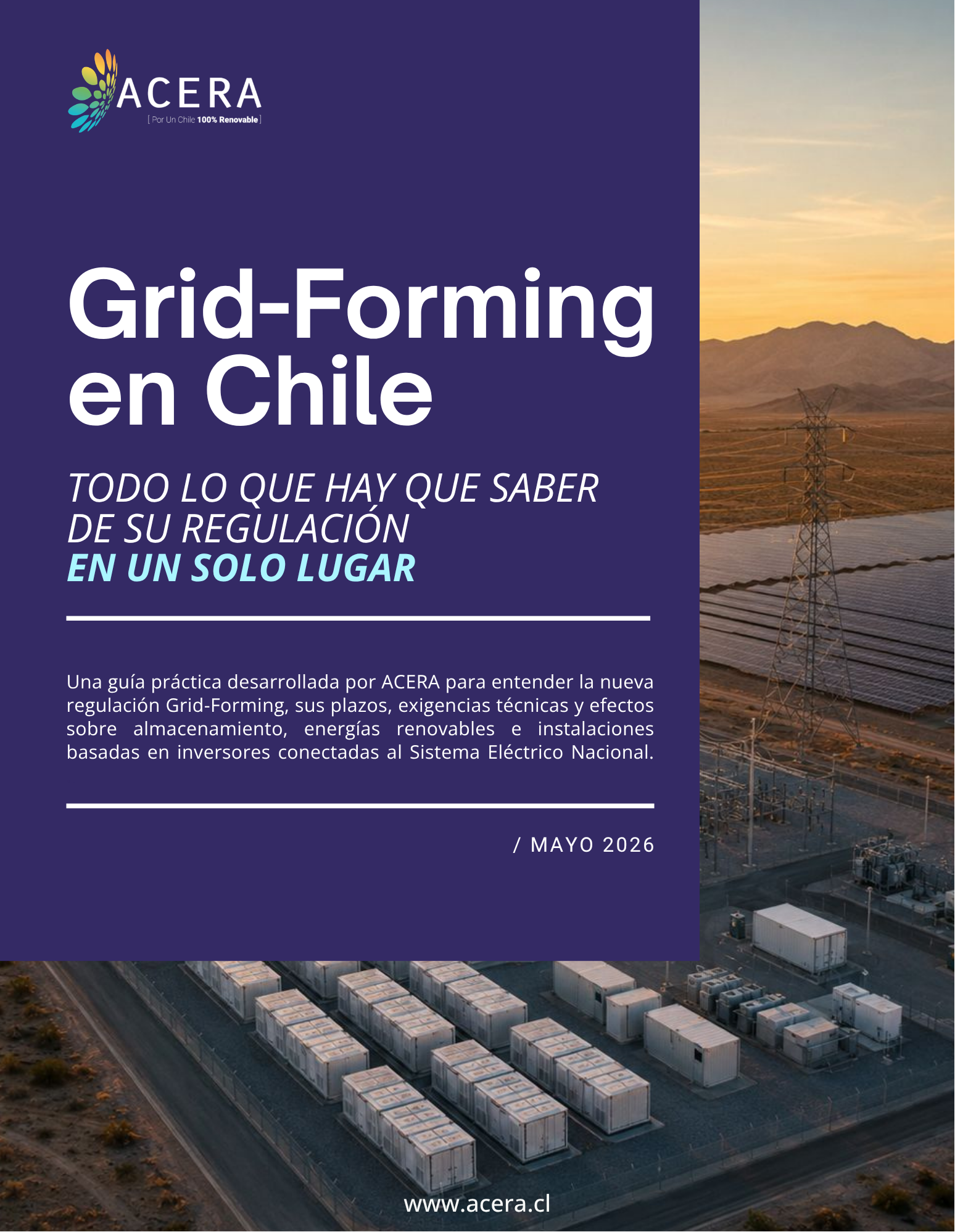 Portada Grid Forming en Chile