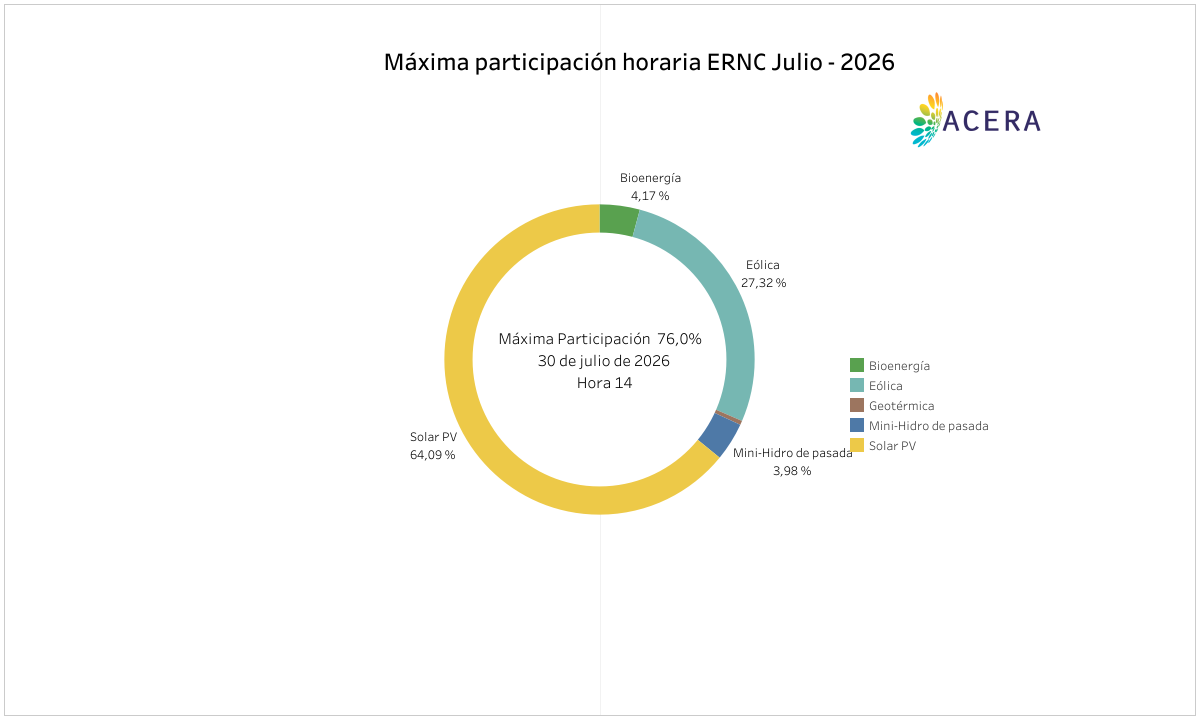Maxima participacion horaria ERNC 3